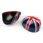 2 x Union Jack WING Mirror Covers Fit for Mini Cooper R55 R56 R57 Power Fold Mirror