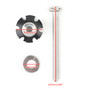 6pcs REPAIR KIT Star nuts 1/4-20 screws For 1" OD tube Threadless Forks