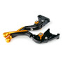 Adjustable Folding Extendable Racing Brake & Clutch Levers For BMW R1200GS Adventure (LC) 2014-2018 GOLD