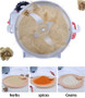 700G Herb Grain Grinder Electric Mill Cereal Machine-High Speed/Durable Life