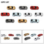 10pcs Model car 1:87 Building Train Scenery HO Scale