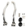Front Cylinder Crash Bars Extension Engine Protector Guard Bumper Fit For BMW R1250GSA 2019 2020 2021 SIL