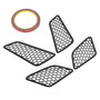 Motorcycle Turn Signal Light Protector Guard Cover Fit For Vespa GTS 125 200 300 MBLK