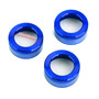 Car Air Conditioner Switch Knob Ring AC Knobs Cover Fit For Subaru BRZ 2013-2018 BLUE
