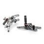 CNC Made Rearsets Fit For Honda CBR600RR 2003-2006 CBR1000RR 2004-2007 GRAY