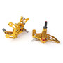 CNC Made Rearsets Fit For Kawasaki ZX10R 2011-2014 GOLD
