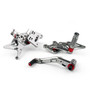 Adjustable CNC Rider Rear Set Rearsets Footrest Foot Rest Pegs Fit For Suzuki GSX-R / GSXR 1000 2017-2020 GRAY