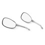 10mm Motocycle Rear View Mirrors Fit For Yamaha XV1100/535/750 SR125/185/250 SRX600