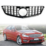 2008-2014 C-Class Benz W204 C300 C350 C63 Style Gloss Black Grill Grille Generic