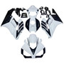 2004-2005 Honda CBR1000RR Amotopart Fairings White Black CBR Racing Customs Fairing