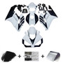 2004-2005 Honda CBR1000RR Amotopart Fairings White Black CBR Racing Customs Fairing