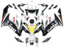 Fairings Honda CBR 1000 RR Black White Playboy Racing (2004-2005)