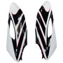 2004-2005 Honda CBR1000RR White Red Black CBR Racing Amotopart Fairings