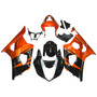 2003-2004 Suzuki GSXR 1000 Black Red GSXR Racing Amotopart Fairings