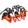 2008-2020 Suzuki GSX 1300 Hayabusa Orange Metallic & Black Hayabusa Racing Amotopart Fairings
