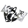 2004-2005 Suzuki GSXR 600 750 Amotopart Fairings Black Silver GSXR Racing