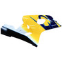2004-2005 Suzuki GSXR 600 750 Amotopart Fairings Yellow Blue Corona GSXR Racing