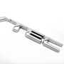 3D Metal i-VTEC Car Trunk Rear Turbo Fender Emblem Badge Decals Stickers Silver