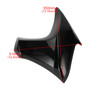 Radiator Side Cover Fairing Cowling Panels for Kawasaki ER6N 2012-2016 Gloss Black