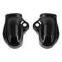Rear Bar Shield Axle Nut Covers Swingarm Fit for V-Rod VRSC Night Rod 2002-2017