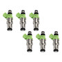 6PCS Fuel Injectors 23250-70080 Fit Toyota Cressida Supra 3.0L 1989-1992 312CC