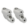 Silver Handlebar Mount Risers Clamp Fit for BMW S1000XR S 1000 XR 2020 2021