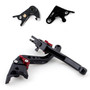 Short Clutch Brake Lever fit for Yamaha MT-09 Tracer 900/GT 21-22 YZF R6 17-20 BLK
