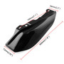 Black Mid-Frame Air Heat Deflector Trim Shield For Harley Touring Street Glide