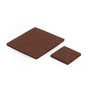 357 Piece Self-Stick Furniture Felt Pads for Hard Surfaces Brown