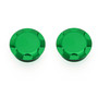 Aluminum Green Frame Hole Caps Plugs Cover Fit for Kawasaki Ninja 250 400 18-22