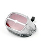 LED Tail Brake Light Bar & Shield Harley Davidson Custom Vehicle Operations Dyna FXDSE/2, Fat Boy FLSTFSE/2, FXDWG2/3, Cross Bones FLSTSB, Chrome