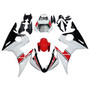 2005 Yamaha YZF 600 R6 Injection Fairing Kit Bodywork Plastic ABS #104 Amotopart Fairing