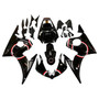 2005 Yamaha YZF 600 R6 Injection Fairing Kit Bodywork Plastic ABS #105 Amotopart Fairing