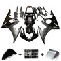 2005 Yamaha YZF 600 R6 Amotopart Injection Fairing Kit Bodywork Plastic ABS #111