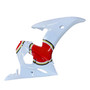 2003-2004 Yamaha YZF 600 R6S Injection Fairing Kit Bodywork Plastic ABS #18 Amotopart Fairing