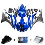 2006-2007 Yamaha YZF 600 R6 Amotopart Injection Fairing Kit Bodywork Plastic ABS #112