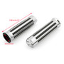 Grips Harley Davidson & Custom Choppers, up to 2007, Chrome Skull End