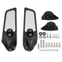 Wing Fin Spoiler Side Rearview Mirrors For Yamaha YZF R6 R7 2017-2022 2021