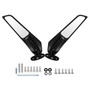 Wing Fin Spoiler Side Rearview Mirrors For Honda CBR1000RR 04-07 CBR600RR 04-12