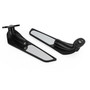 Wing Fin Spoiler Side Rearview Mirrors For Honda CBR1000RR 04-07 CBR600RR 04-12