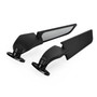 Wing Fin Spoiler Side Rearview Mirrors For Honda CBR1000RR 04-07 CBR600RR 04-12
