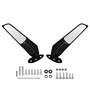 Wing Fin Spoiler Side Rearview Mirrors For Kawasaki ZX-6R Ninja ZX6R 650 01-21