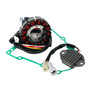 Magneto Stator+Voltage Rectifier+Gasket For Yamaha WR450F WR 450 F 2007-2011