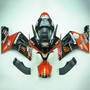Injection Fairing Kit Bodywork Plastic ABS fit For Kawasaki ZX6R 636 2003-2004 #103