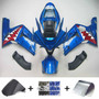 Injection Fairing Kit Bodywork Plastic ABS fit For Kawasaki ZX6R 636 2003-2004 #111