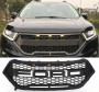 Raptor Style Front Bumper Grill Upper Grille Fit Ford Edge 2015-2018 Black