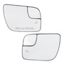 2 x Mirror Glass Heated Convex Spotter for Ford Explorer 2011-2018
