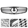 2008-2014 C-Class Benz W204 C300 C350 Diamond Front Bumper Grille Grill  LED Generic