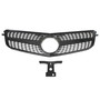 2008-2014 C-Class Benz W204 C300 C350 Diamond Front Bumper Grille Grill  LED Generic