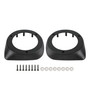 6.5" Speaker Boxes Pod Fit For Touring Road King Lower Fairing 1993-2022